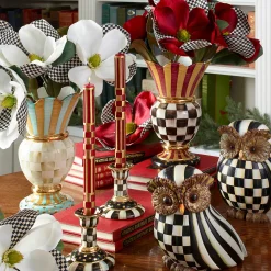 Courtly Stripe Owl|MacKenzie-Childs New