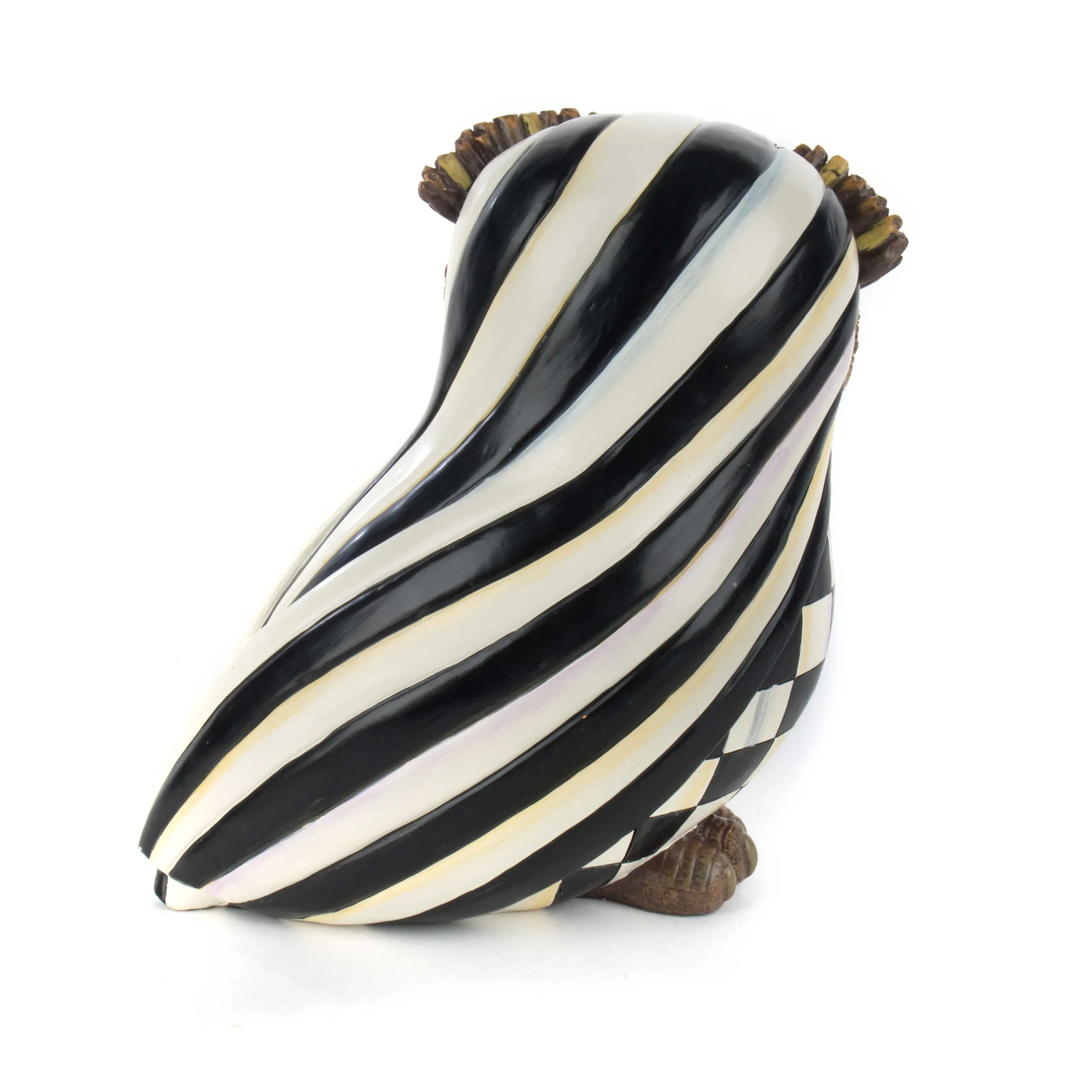 Courtly Stripe Owl|MacKenzie-Childs New