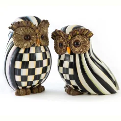 Courtly Stripe Owl|MacKenzie-Childs New