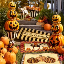 Courtly Stripe Urn|MacKenzie-Childs