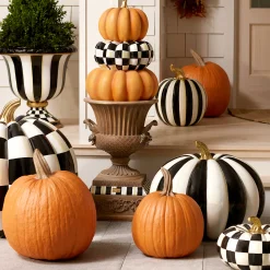 Courtly Stripe Urn|MacKenzie-Childs