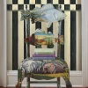 Courtly Stripe Wallpaper|MacKenzie-Childs Clearance
