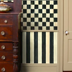 Courtly Stripe Wallpaper|MacKenzie-Childs Clearance