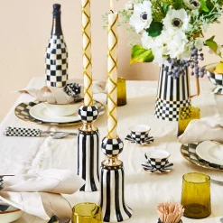 Courtly Teacup Salt & Pepper Set|MacKenzie-Childs