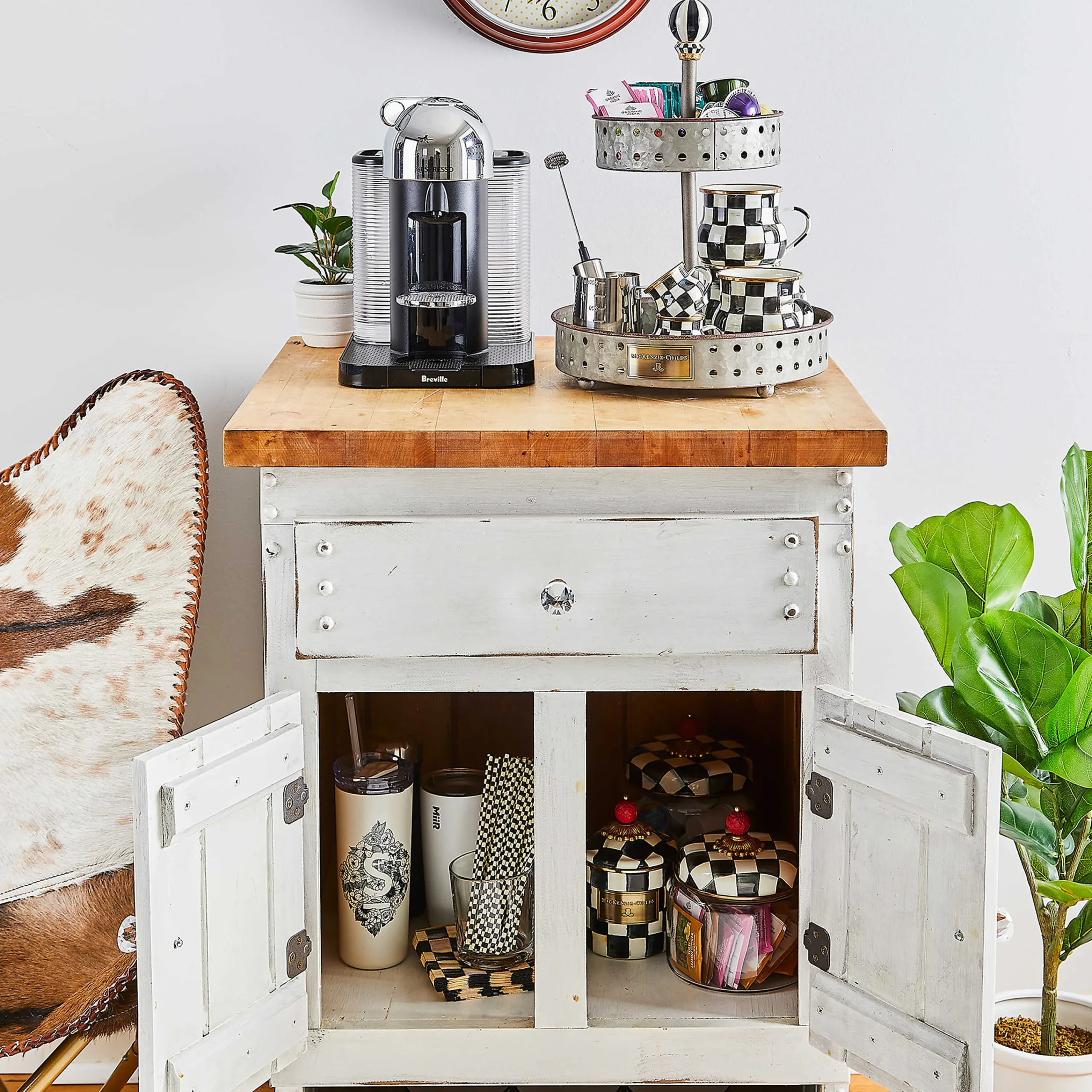 Courtly Tin Tiered Stand|MacKenzie-Childs Online
