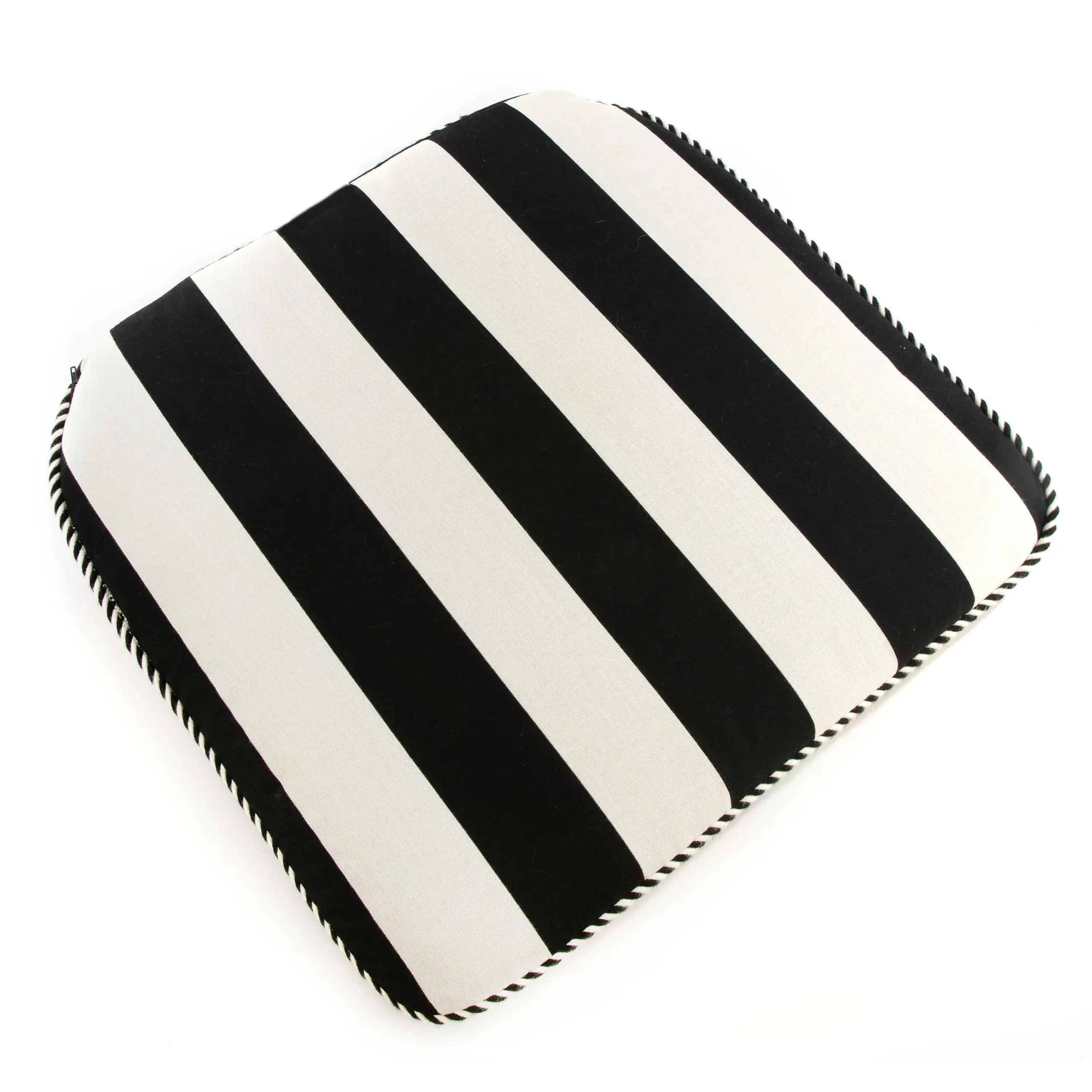 Courtyard Outdoor Accent Chair Cushion - Bathing Hut|MacKenzie-Childs
