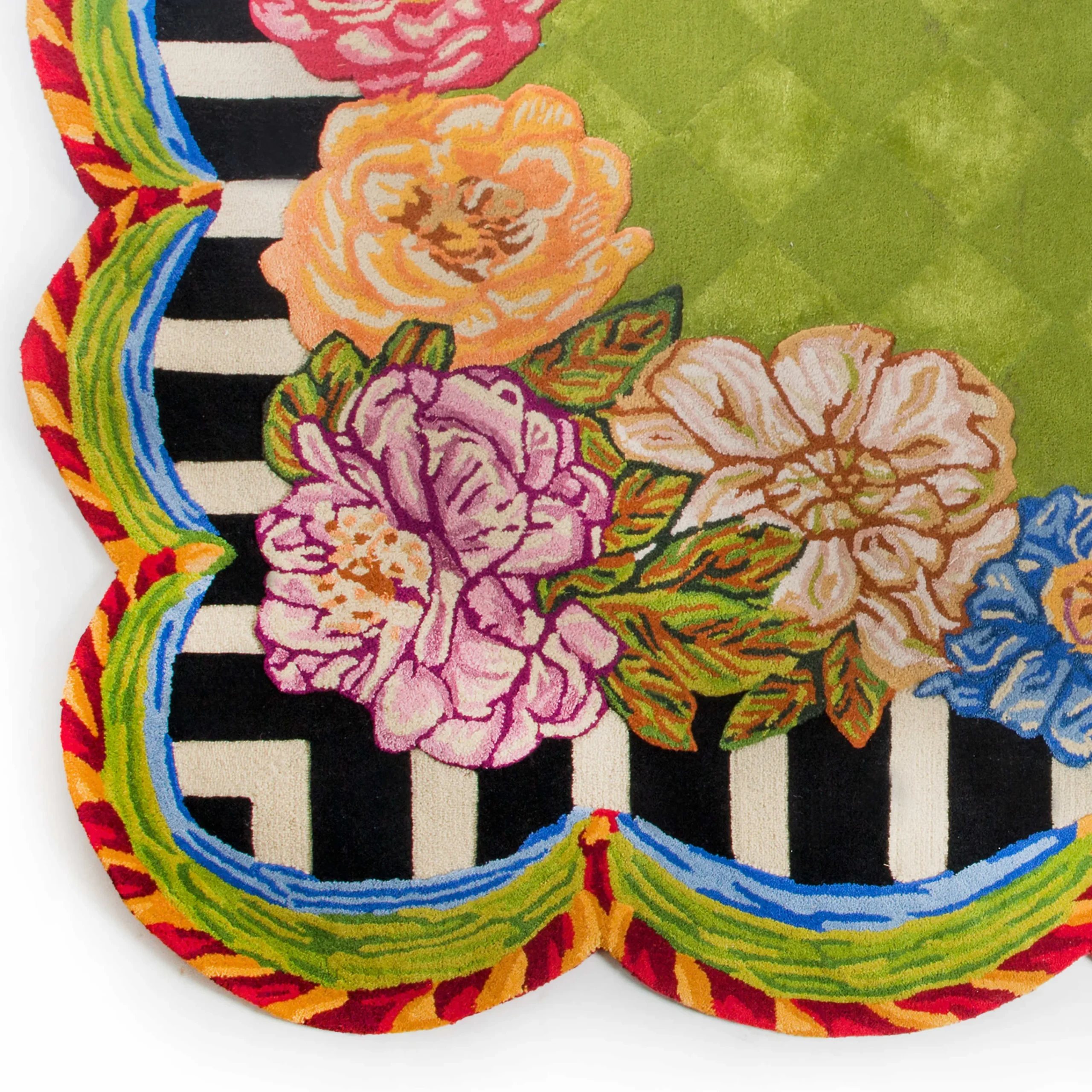 Cutting Garden Rug - 6'5" X 8'|MacKenzie-Childs Best