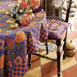 Dark Flower Basket Side Chair|MacKenzie-Childs New
