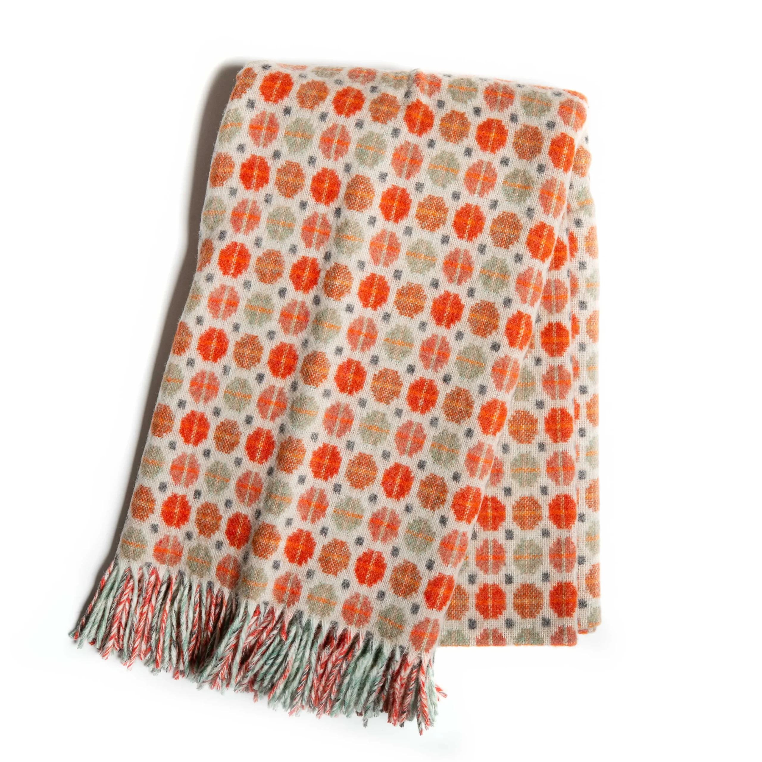 Dot & Dash Throw - Saffron|MacKenzie-Childs Hot