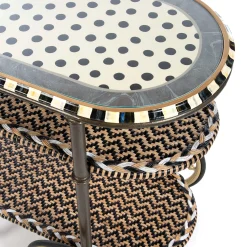 Dotography Bar Cart|MacKenzie-Childs Sale