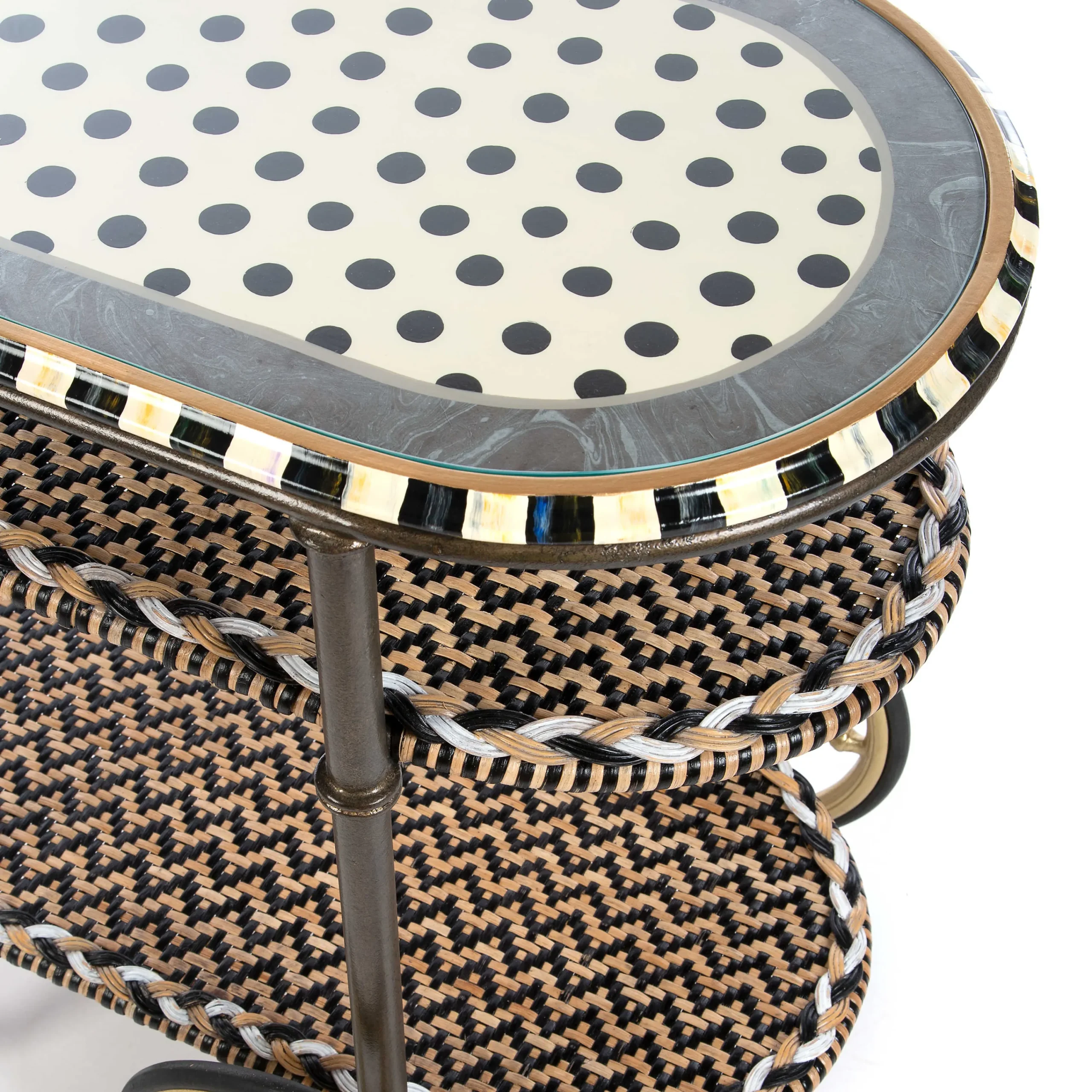 Dotography Bar Cart|MacKenzie-Childs Sale