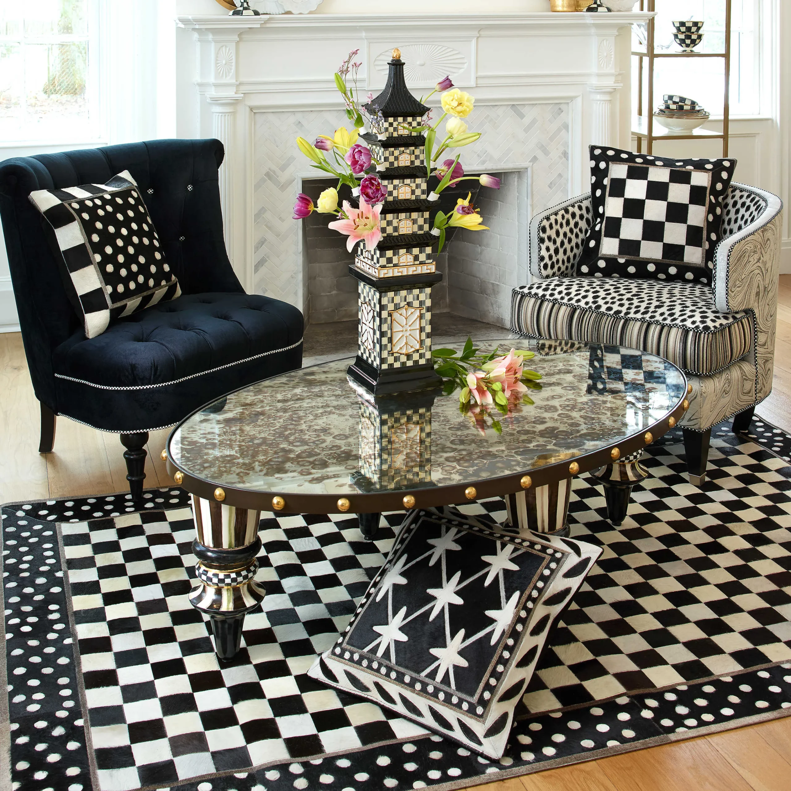 Dotography Coffee Table|MacKenzie-Childs