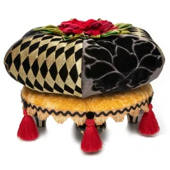 Evenfall Footstool|MacKenzie-Childs Best