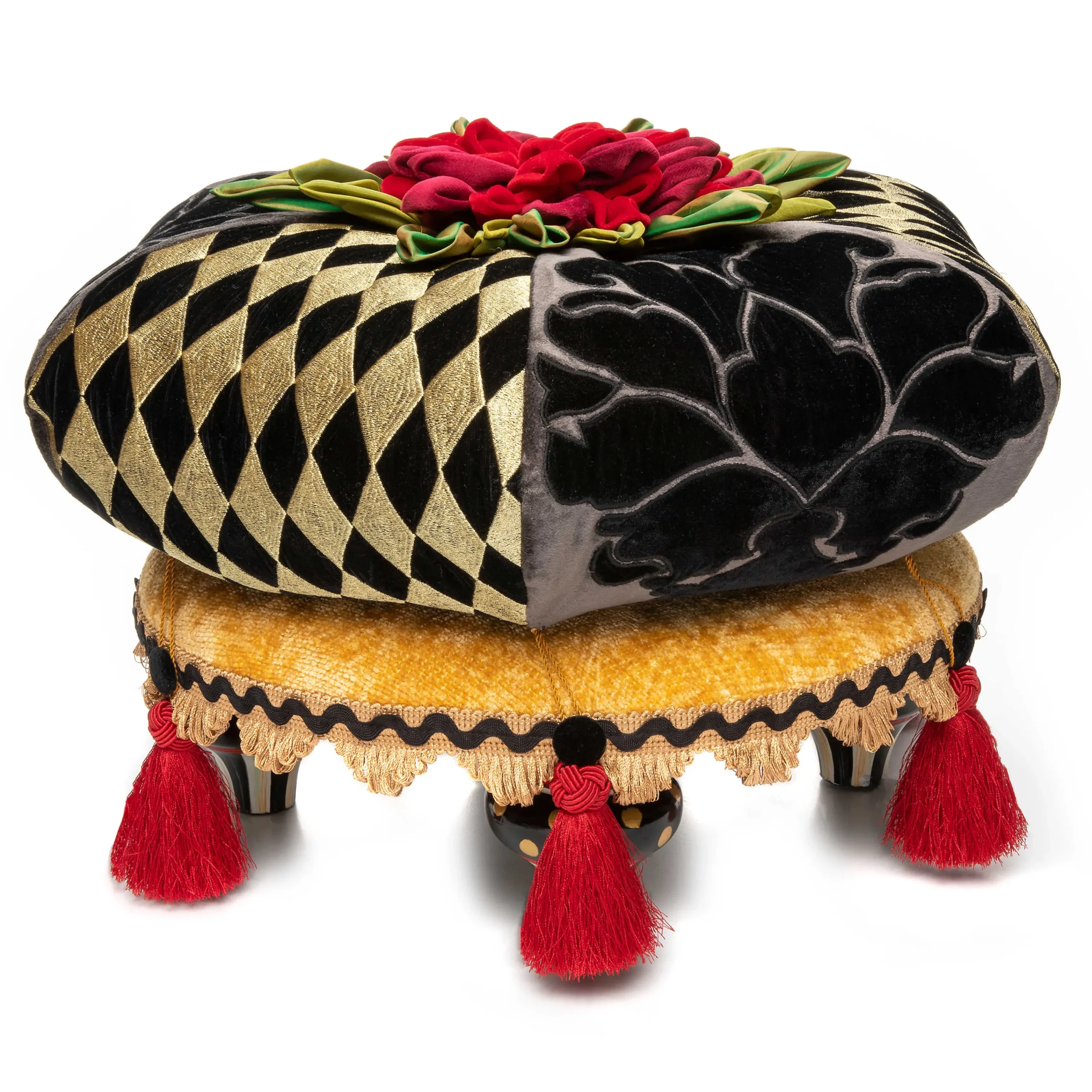 Evenfall Footstool|MacKenzie-Childs Best