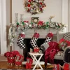 Fab Fur Check Stocking|MacKenzie-Childs Discount