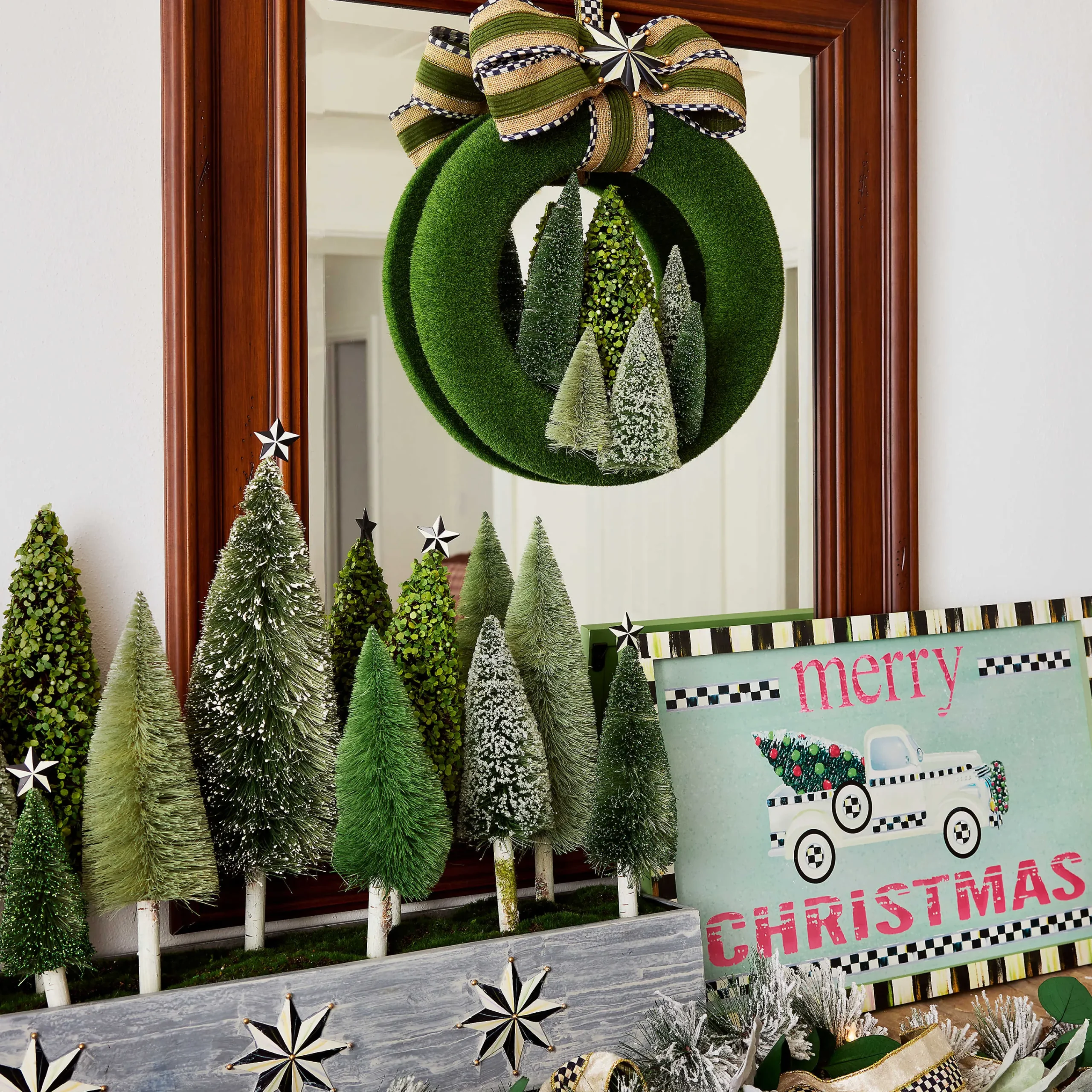 Farmhouse Mantel Arrangement|MacKenzie-Childs New
