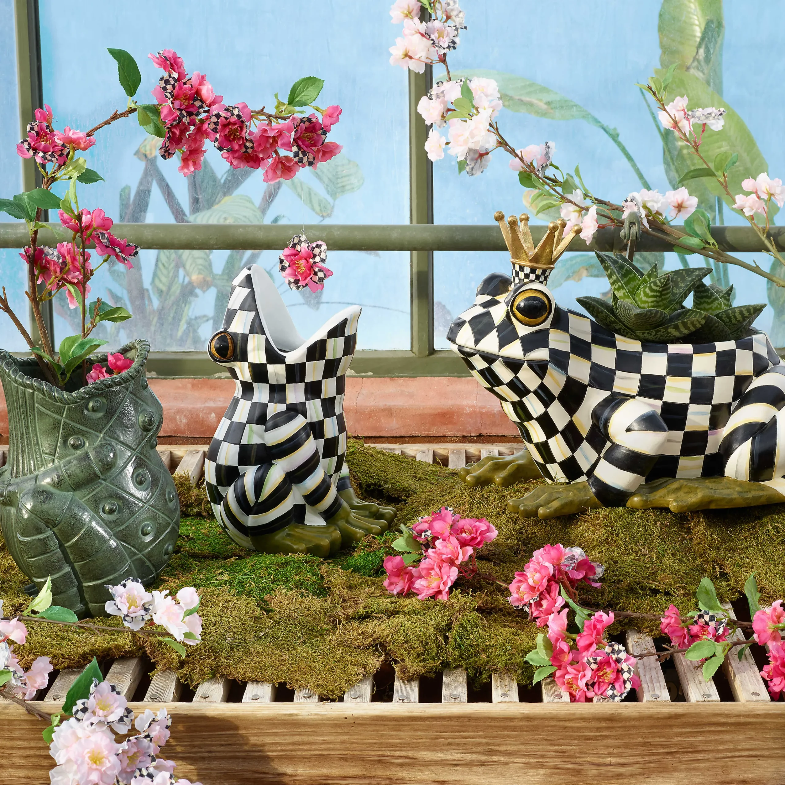 Fergal The Frog Planter|MacKenzie-Childs