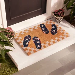 Flip Flops Entrance Mat|MacKenzie-Childs New