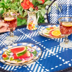 Flower Market Appetizer Plates - Set Of 4|MacKenzie-Childs Outlet
