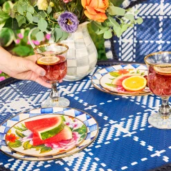 Flower Market Appetizer Plates - Set Of 4|MacKenzie-Childs Outlet