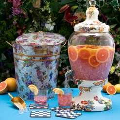 Flower Market Beverage Hostess|MacKenzie-Childs Discount