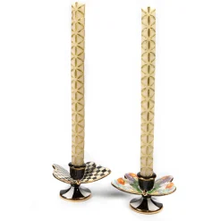 Flower Market Butterfly Candle Holders - Set Of 2|MacKenzie-Childs
