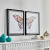 Flower Market Butterfly Wall Art - Set Of 2|MacKenzie-Childs Best