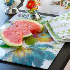 Flower Market Cutting Board - Large|MacKenzie-Childs Online