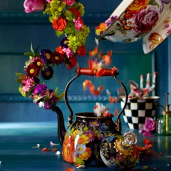 Flower Market Everything Bowl - White|MacKenzie-Childs Outlet