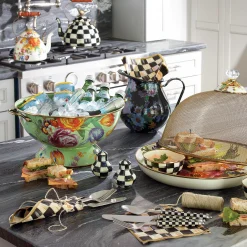 Flower Market Everything Bowl - Green|MacKenzie-Childs