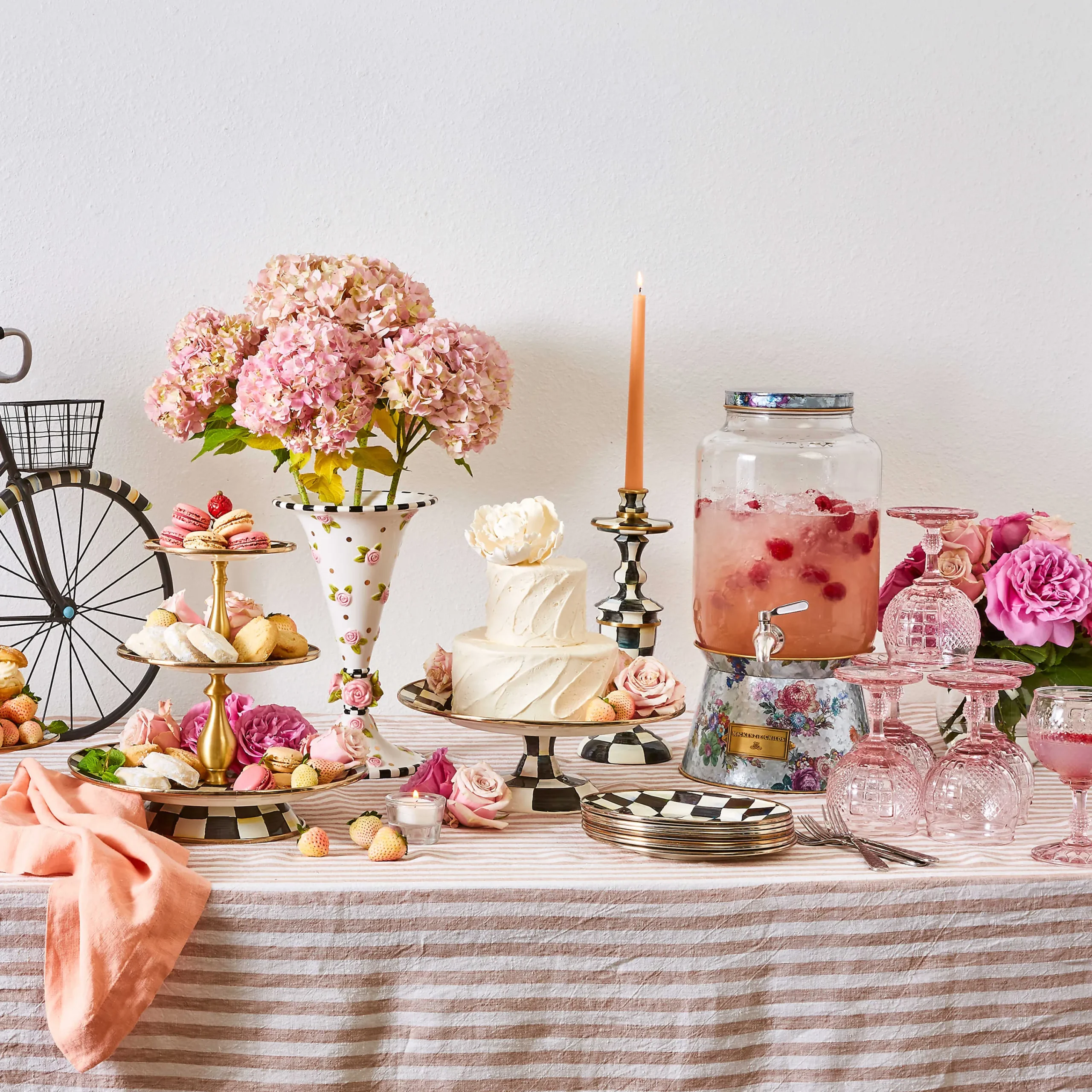 Flower Market Galvanized Beverage Dispenser|MacKenzie-Childs Sale