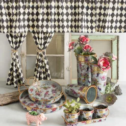 Flower Market Galvanized Flower Buckets - Set Of 3|MacKenzie-Childs Best