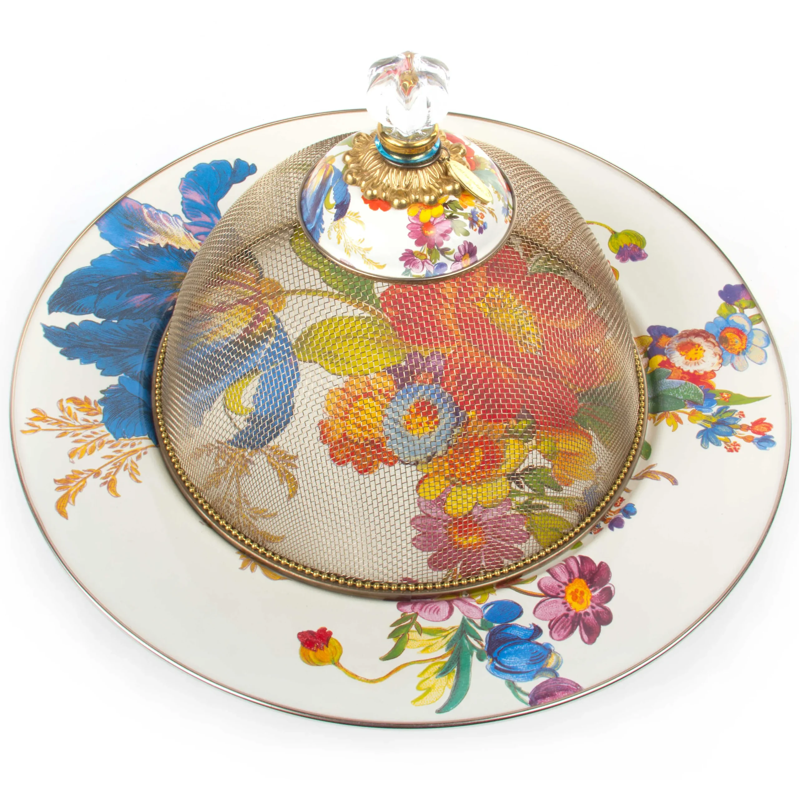 Flower Market Mesh Dome - Small|MacKenzie-Childs Discount