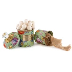Flower Market Mini Canister - Green|MacKenzie-Childs Discount