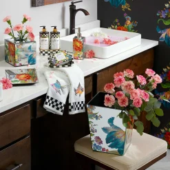Flower Market Reflections Boutique Tissue Box Cover|MacKenzie-Childs Best