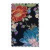 Flower Market Reflections Rug - Black - 5' X 8'|MacKenzie-Childs Sale