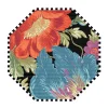 Flower Market Reflections Rug - Black - 6' Octagon|MacKenzie-Childs New