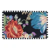 Flower Market Reflections Rug - Black - 3' X 5'|MacKenzie-Childs