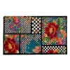 Flower Market Trellis Rug - Black - 3' X 5'|MacKenzie-Childs Hot