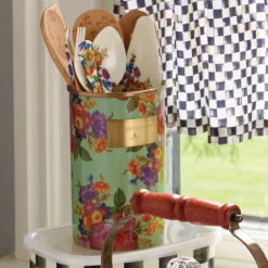 Flower Market Utensil Holder - Green|MacKenzie-Childs