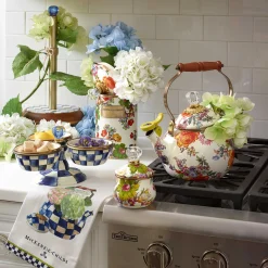 Flower Market Whistling Tea Kettle|MacKenzie-Childs Outlet