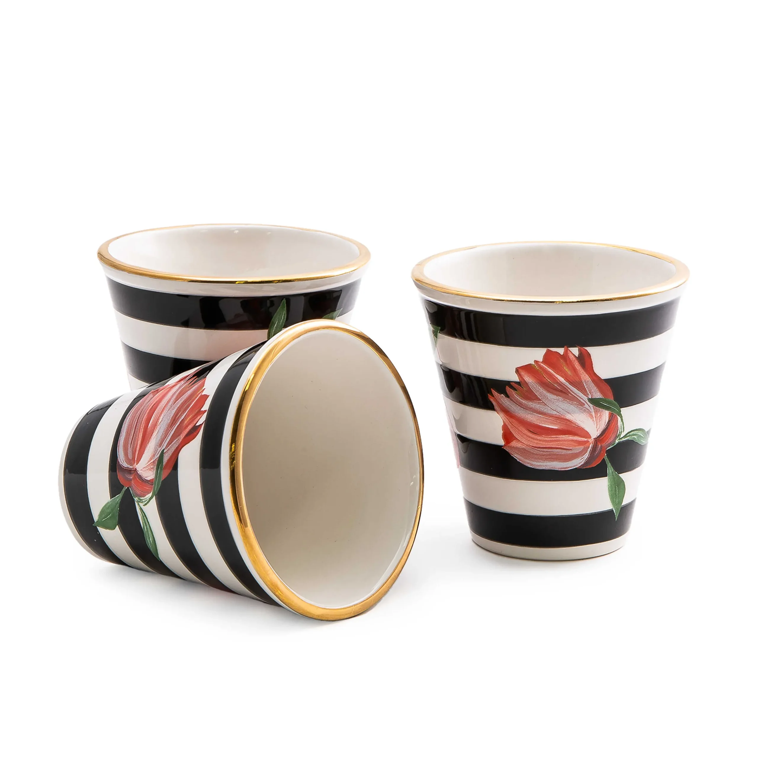 Flower Show Pots - Set Of 3|MacKenzie-Childs Best