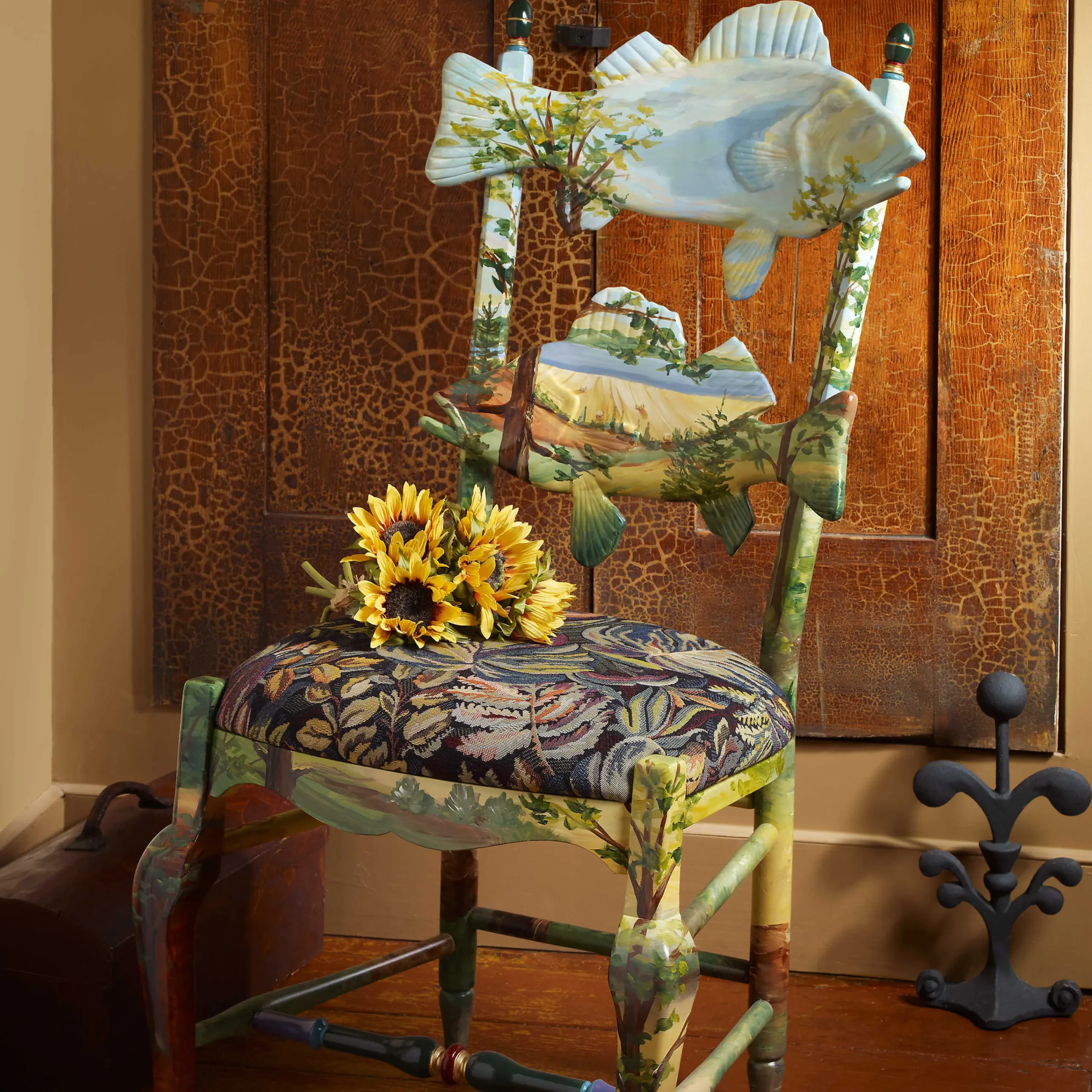Forest Fish Chair|MacKenzie-Childs Best