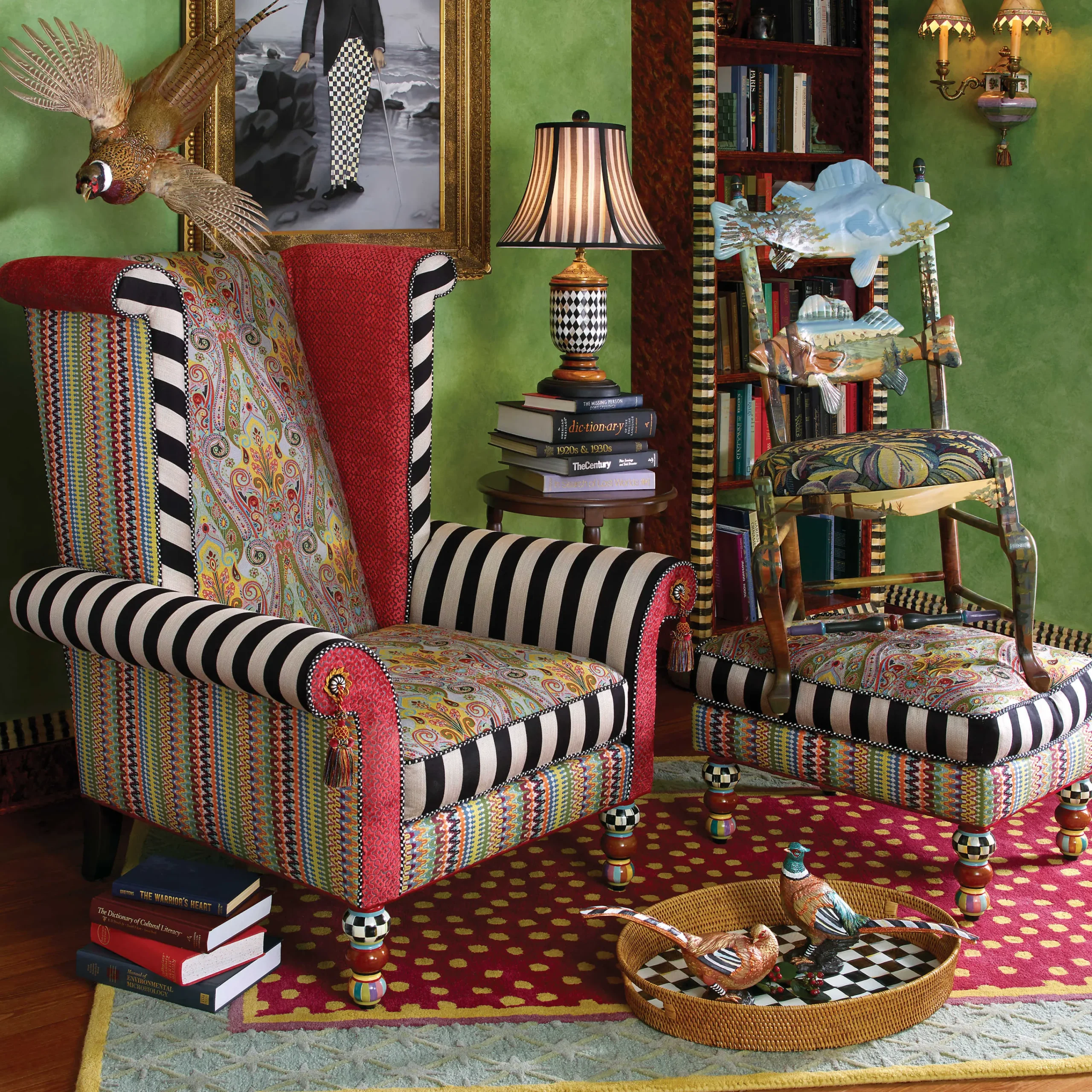 Forest Fish Chair|MacKenzie-Childs Best