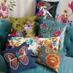 Frida Cowlo Pillow|MacKenzie-Childs Sale
