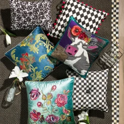 Frida Cowlo Pillow|MacKenzie-Childs Sale