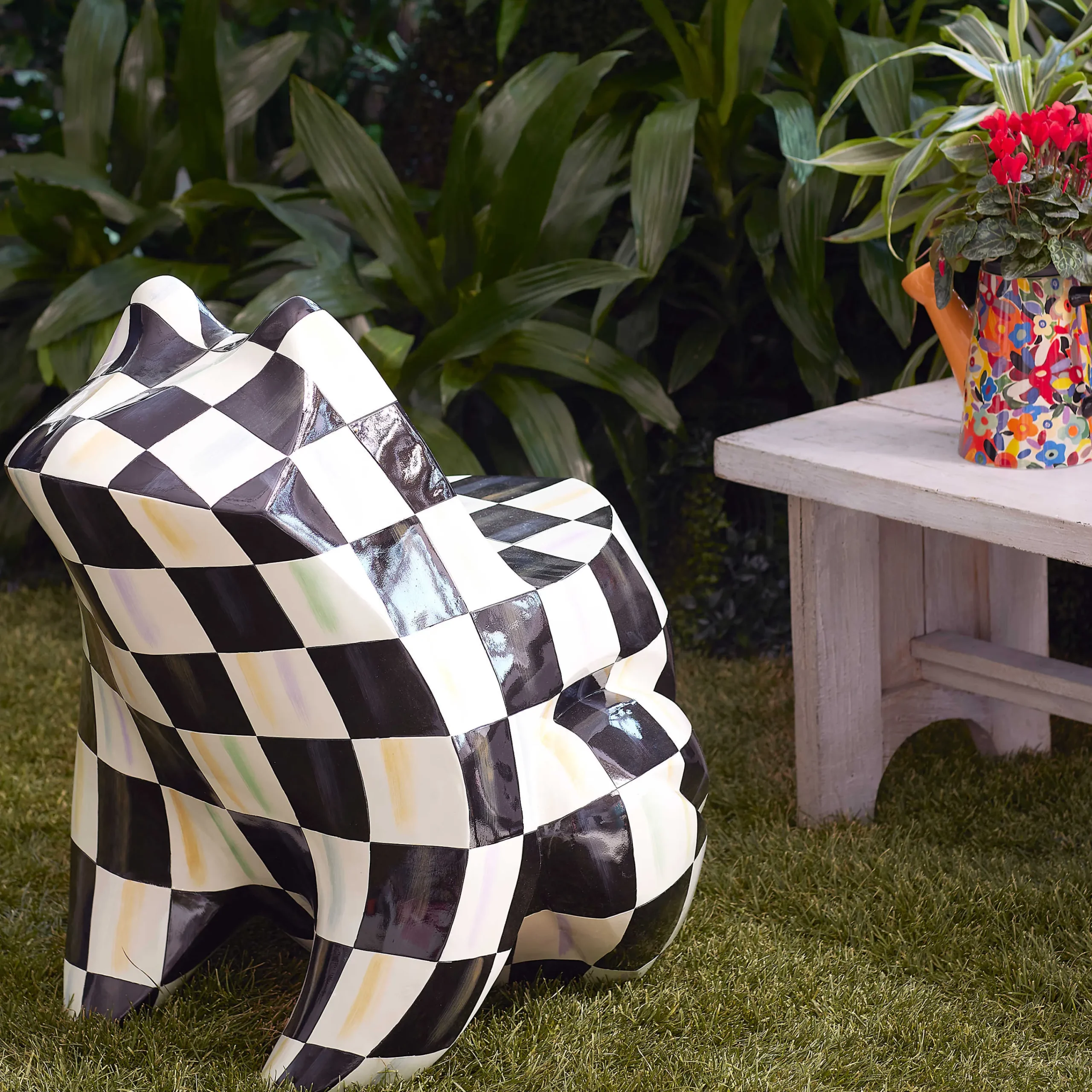 Frog Garden Seat|MacKenzie-Childs Discount