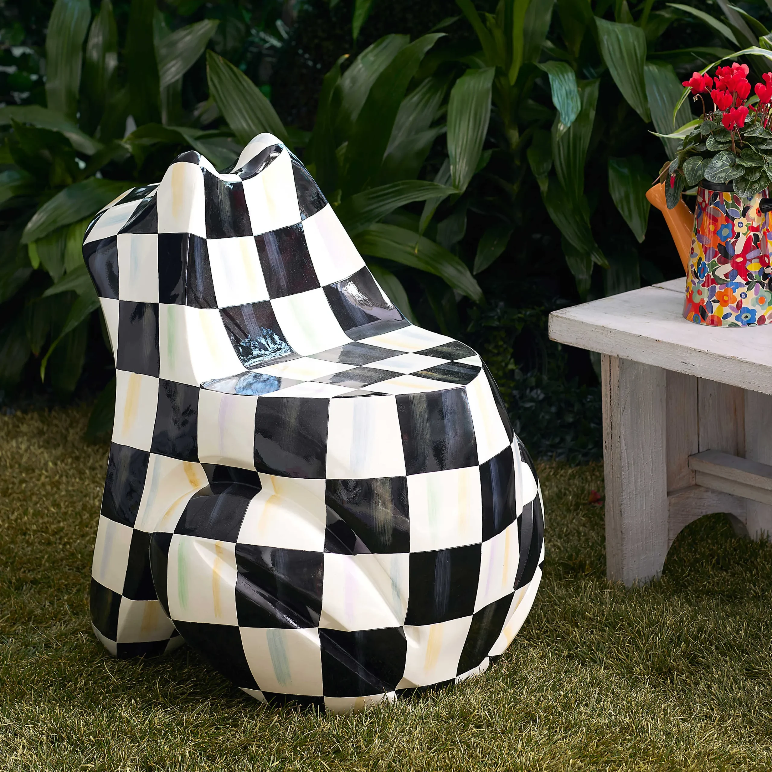 Frog Garden Seat|MacKenzie-Childs Discount