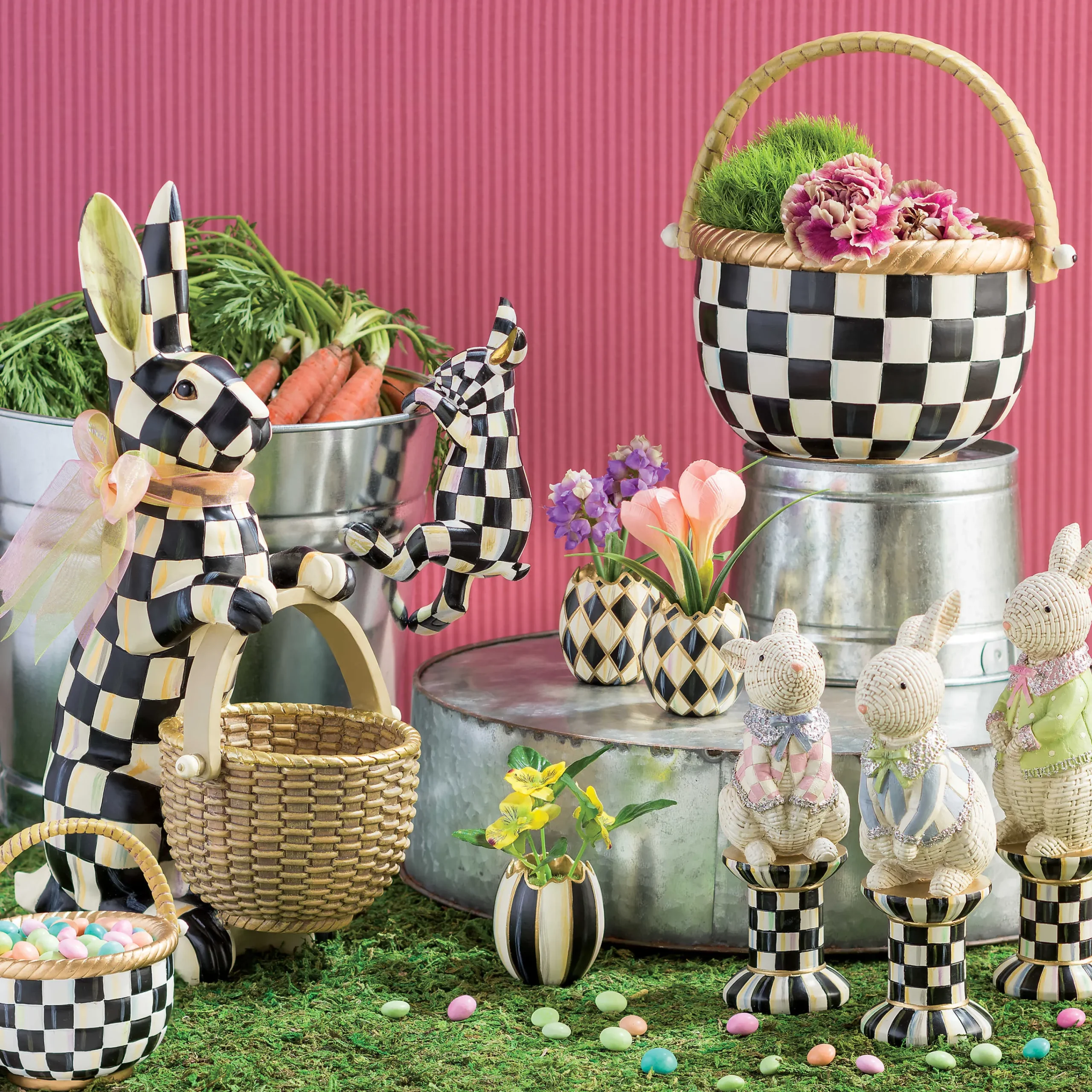 Funny Bunny Pot Climber|MacKenzie-Childs Clearance