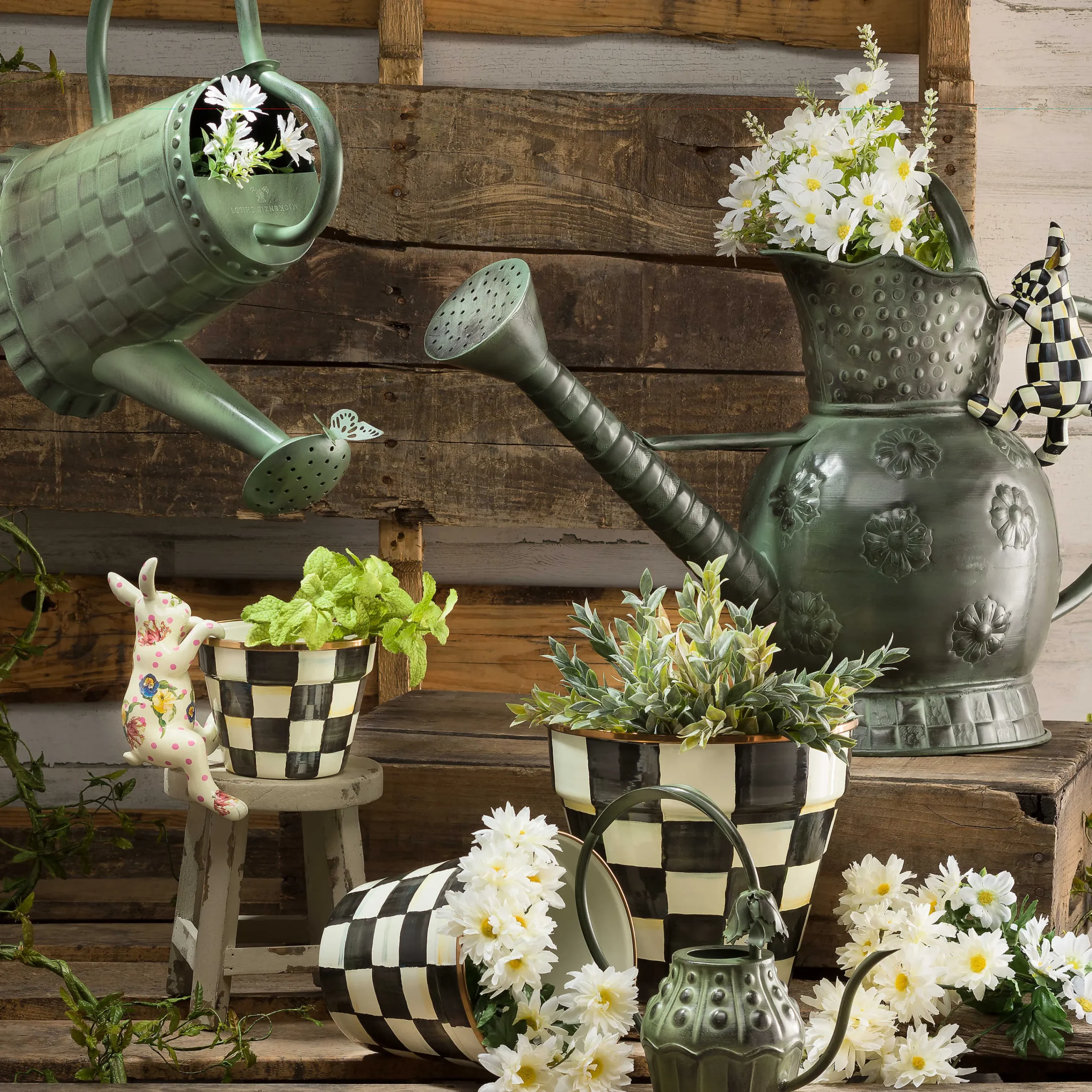 Funny Bunny Pot Climber|MacKenzie-Childs Clearance